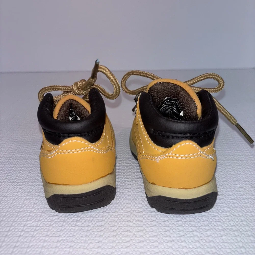 Genuine Kids From OshKosh Baby Toddler Ankle Boots Shoes‎ Lace Up Brown
